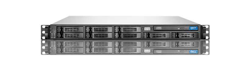 1U AMD - Rack-Server - RECT RS-8532B8 - 24 cores, 8 HDD: 1U AMD Dual-CPU Rack Server