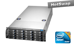 NAS - Storage - RECT ST-37XXB16-N - Storage Rack Server bis 32 TeraByte