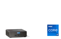 Arbeitsplatz - Desktop - RECT™ DT-1273C NUC - Intel NUC für Bürokräfte - mit Intel CPU der 13. Generation