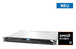 Server - Rack Server - 1HE - RECT™ RS-8528C SHORTY - Kurzer 1HE Rack Server mit neuesten AMD Ryzen™ 9000 Prozessoren