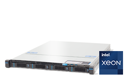 Server - Rack Server - 1U - RECT™ RS-8572R4 - 1U Rack Server with all-new Intel Xeon E-2300 Processors