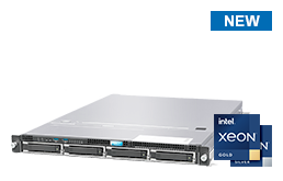 Server - Rack Server - 1U - RECT™ RS-8590N4 - Dual Intel Xeon Scalable of the 3rd gen. in 1U Rack Server with 4 NVMe SSDs