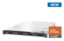 Server - Rack Server - 1U - RECT™ RS-8528R4 - 1U Rack Server with all-new AMD Ryzen™ 7000 Processors