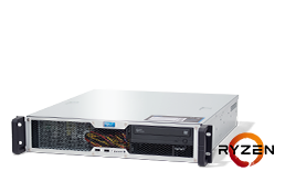 Server - Rack Server - 2HE - RECT™ RS-8625C-T - Kurzer 2HE Rack Server mit bewerten AMD Ryzen™ 5000 Prozessoren