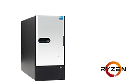 Silent-Server - RECT™ TS-5425R4 - Tower-Server mit AMD Ryzen™ 5000 Prozessoren