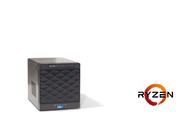 Silent-Server - RECT™ TS-3125C4-T - Compact Mini Tower-Server with AMD Ryzen 5000 CPUs