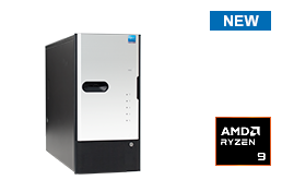 Silent-Server - RECT™ TS-5428R4 - Tower-Server with all-new AMD Ryzen™ 7000 Processors