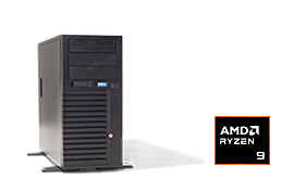 Silent-Server - RECT&trade; TS-3228C4-T - Tower-Server mit neuesten AMD Ryzen 8000-9000 Prozessoren