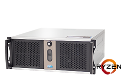 Silent-Server - RECT™ RS-8825C5-T - Kurzer 4HE Rack Server mit AMD Ryzen™ 5000