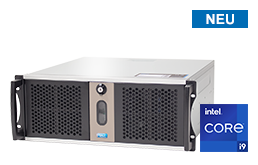 Silent-Server - RECT™ RS-8873C3-T - Kurzer 4HE Rack Server  mit neuesten Intel® Core™ CPUs der 12. Gen.