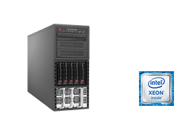Server - Tower Server - High-End - RECT™ TS-6486R10 - Quad-CPU Tower Server with Intel Xeon E7 CPUs Broadwell-EX