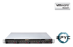 Virtualisierung - VMware - RS-8535VR4 - 1HE Rack Server mit Single AMD EPYC Milan CPU bis 64 Kerne