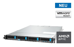 Virtualisierung - VMware - RS-8539VR4 - 1HE Rack Server mit brandneuen AMD EPYC 9004 CPUs bis 128 Kerne