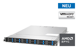 Virtualisierung - VMware - RS-8539VR12 - 1HE Rack Server mit brandneuen AMD EPYC 9004 CPUs bis 128 Kerne