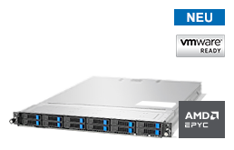 Virtualisierung - VMware - RS-8539VR12 - 1HE Rack Server mit brandneuen AMD EPYC 9005 CPUs bis 160 Kerne