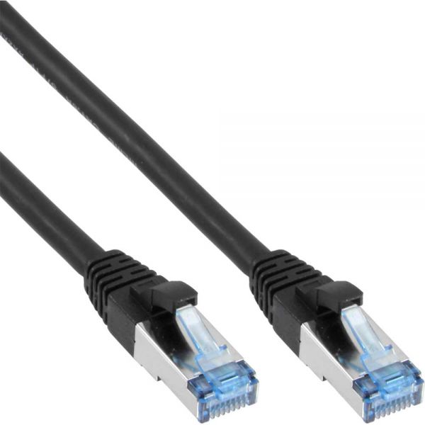 2.0m patch cable Cat.6A (black) 2.0m patch cable Cat.6A (black)
