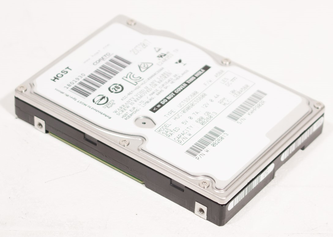 600 GB HGST UltraStar C10K900 Enterprise SAS 600 GB HGST UltraStar C10K900 Enterprise SAS