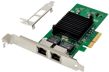 Intel i350-T2 1GbE Netzwerkkarte