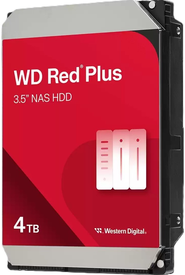 4 TB Western Digital Red Plus NAS 4 TB Western Digital Red Plus NAS