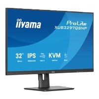 32" iiyama Prolite LED-Monitor XUB3297QSNP-B1 (Schwarz)