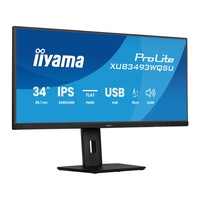 34" iiyama Prolite LED-Monitor XUB3493WQSU-B6 (Schwarz)